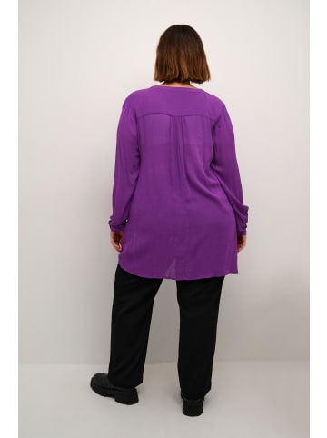 KAFFE curve Tunika KCami Regular fit in Gloxinia