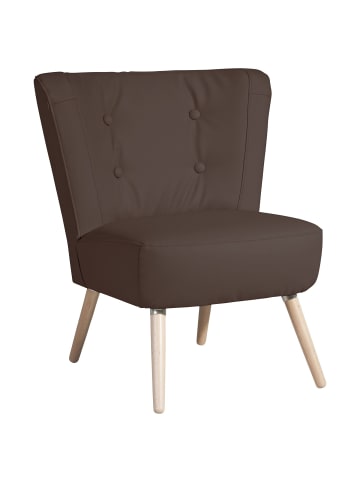 others SESSEL Kassi Bezug Kunstleder Buche natur / braun