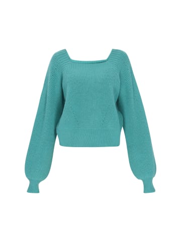 IZIA Sweater in turquoise
