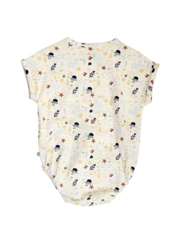 müsli Kurzarmbody in Tofu/ Hemp/ Navy