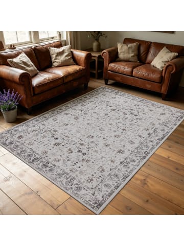 Kurzflor Teppich Inka 1142 in Creme
