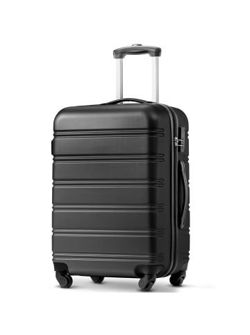 ABRIHOME Handgepäck Koffer in Schwarz