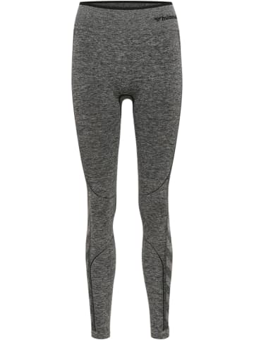 Hummel Hummel Leggings Hmlmt Multisport Damen Schnelltrocknend Nahtlosen in BLACK MELANGE