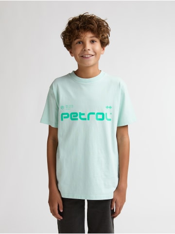 Petrol Industries T-Shirt mit Rückenprint Viento in Grün