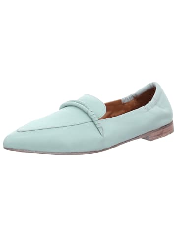 Rebecca White Slipper in türkis