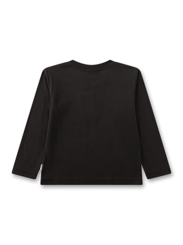 Sanetta Langarmshirt in Schwarz