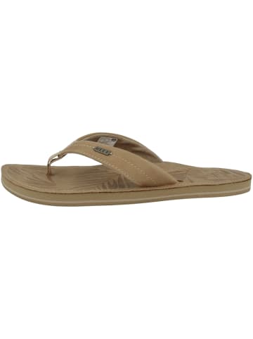 Reef Zehensandale Drift Away Le in beige