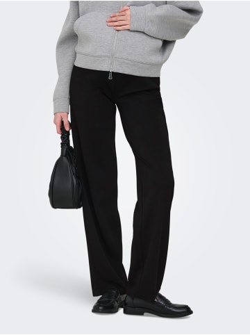 ONLY Hose mit weitem Beinschnitt in Black