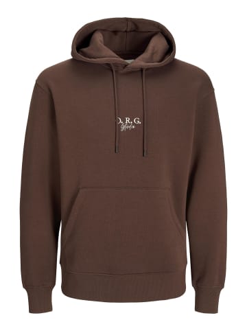 Jack & Jones Kapuzenpullover in Chocolate Lab