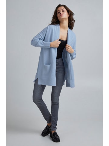 ICHI Cardigan in blau