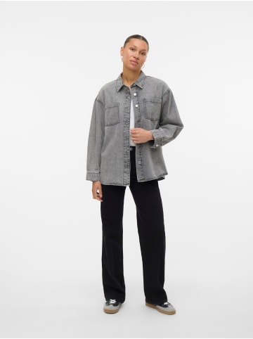Vero Moda Jeanshemd in Medium Grey Denim