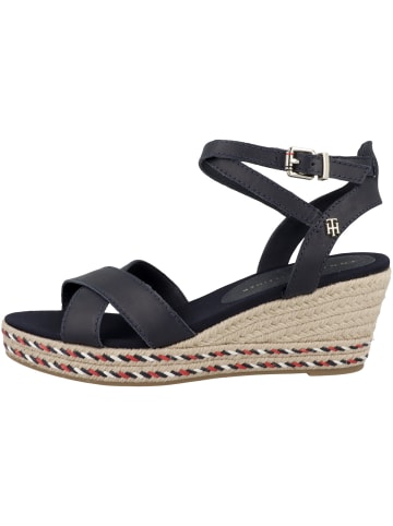 Tommy Hilfiger Keilsandale Feminine Low Wedge Sandal in blau