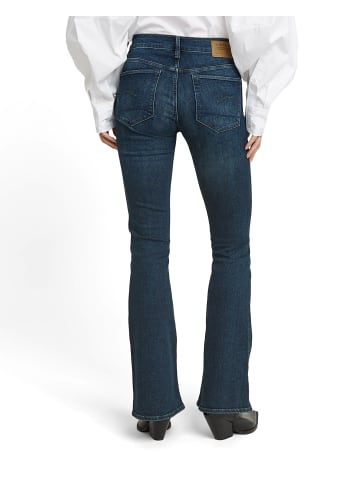 G-Star Raw 3301 Flare Jeans worn in icy blue