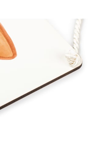 Mr. & Mrs. Panda holzbild Avocado Toast ohne Spruch in Weiß