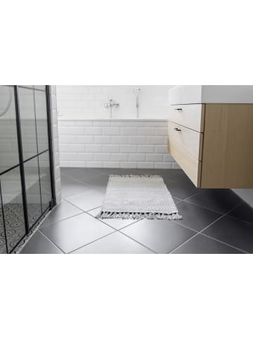 Wenko Badezimmerteppich GATA in Grau, (B) 50 x (L) 80 cm
