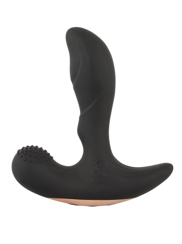 Rebel Prostata-Vibrator RC Prostate Plug with 2 Functions in schwarz