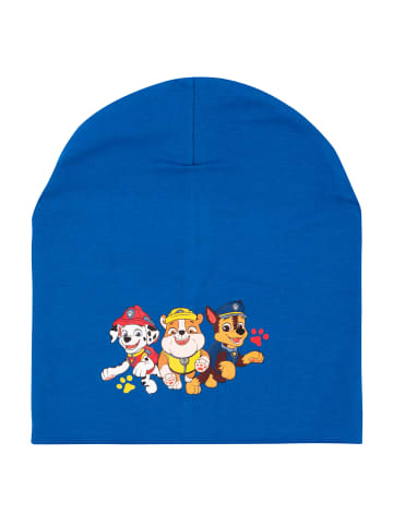 Paw Patrol Paw Patrol Beanie mit Chase, Rubble und Marshall in blau