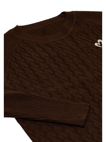 immy Damen Strickpullover in Braun