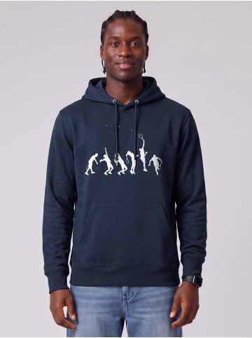 wat? Apparel Sweatshirt Tennis Evolution in Dunkelblau
