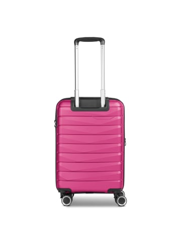 Bench Paris 4 Rollen Kabinentrolley S 56 cm mit Dehnfalte in arctic-pink