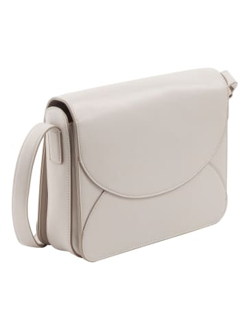 DuDu Cefalonia Umhängetasche Leder 21 cm pearl grey