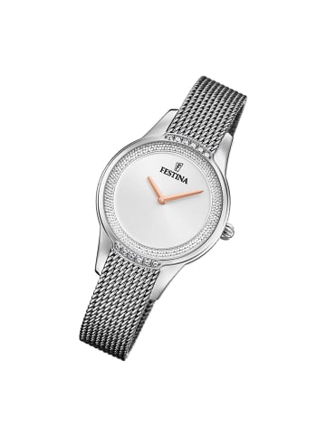 Festina Analog-Armbanduhr Festina Mademoiselle silber klein (ca. 30mm)