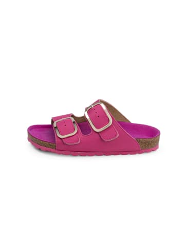 VITAFORM Softnappaleder Pantoletten in pink