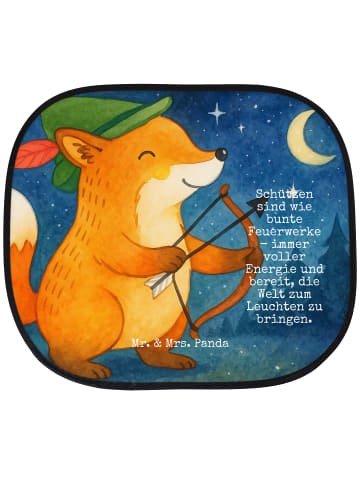 Mr. & Mrs. Panda sonnenschutz Schütze Astrologie Design mit Spruch in Weiß