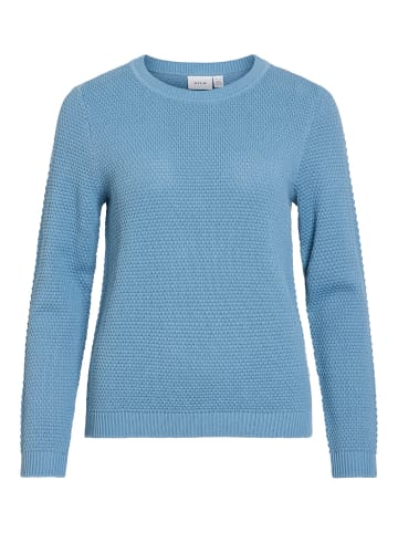 Vila Strickpullover in Blue Shadow1