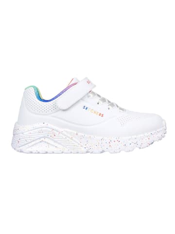 Skechers Sneakers Low Uno Lite - RAINBOW SPECKS in weiß