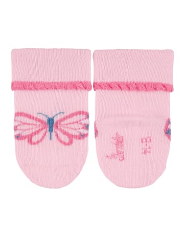 Sterntaler Baby-Söckchen Schmetterling, 3er-Pack in weiß