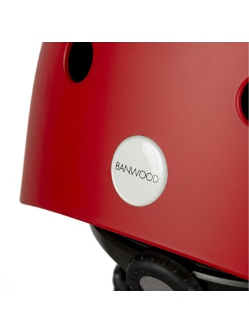 BANWOOD Fahrradhelm für Kinder 3-7 Jahre, Rot