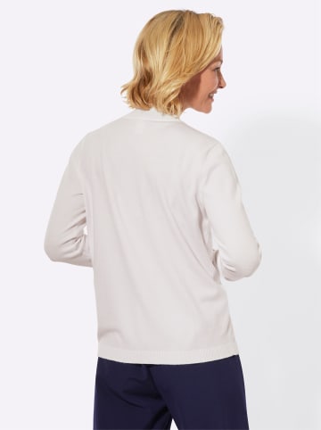 WITT WEIDEN Stehkragen-Pullover in weiß