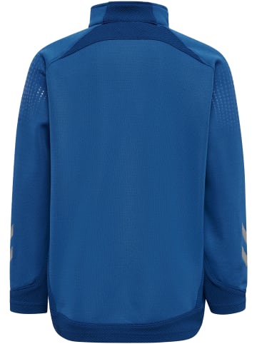Hummel Halbreißverschluss Sweatshirt Hmllead Kinder in TRUE BLUE