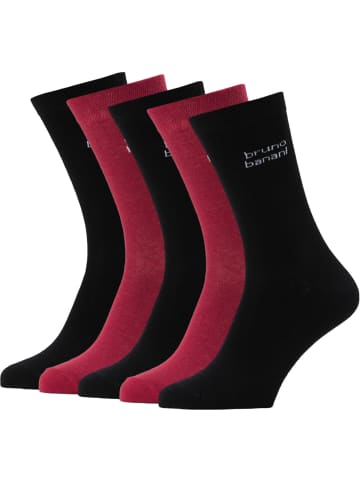 Bruno Banani Businesssocken MILLS in Rot