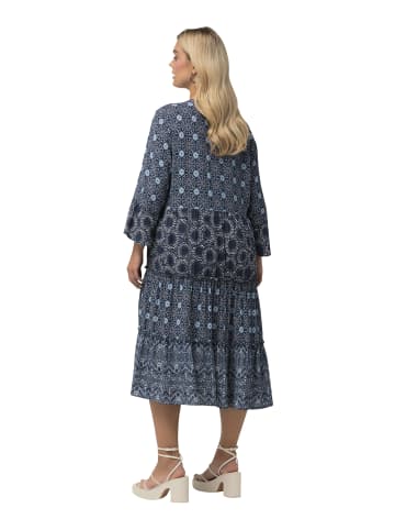 Ulla Popken Midikleid in tintenblau