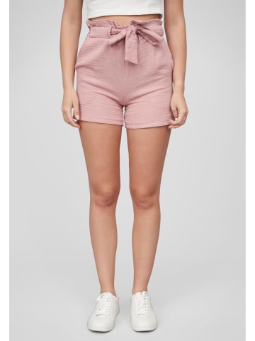 Cloud5ive Cloud5ive Cloud5ive Damen Musselin Shorts mit Bindegürtel in rose