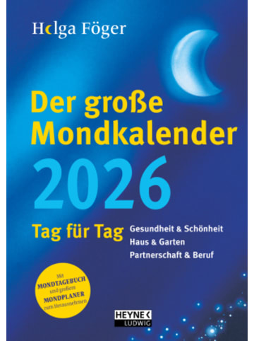 Heyne Ludwig Kalender - Der große Mondkalender 2026