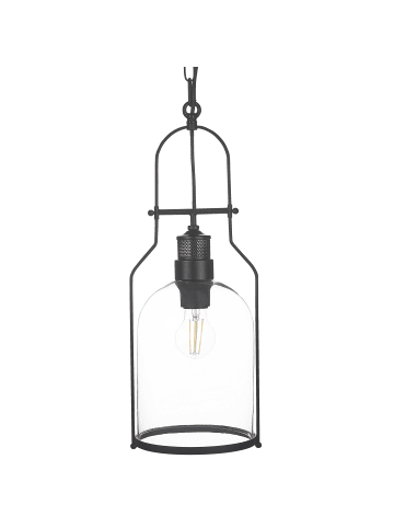 Beliani Pendelleuchten BASHILO in Schwarz - (W) 18 x (H) 166 x (L) 18 cm