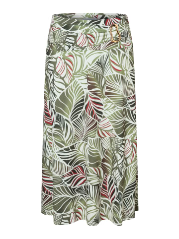 More & More unkomplizierter Jersey-Schlupfrock in big leaves print