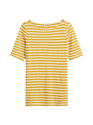 Marc O'Polo Gestreiftes T-Shirt slim in multi/ golden yellow
