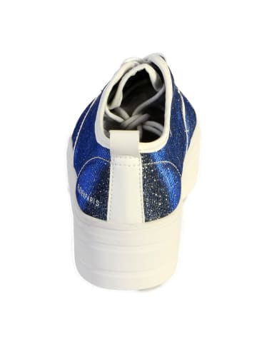 Eleven Paris Sky Glitter-Schuhe Blau