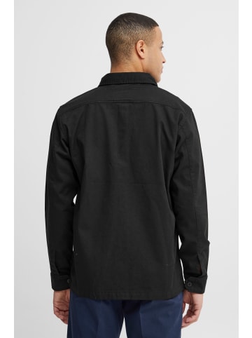 11 Project Hemdjacke PRSimon Overshirt - 21301008-ME  Modische Hemdjacke mit Brusttaschen in Schwarz