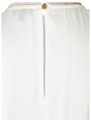 More & More Satinbluse in off white