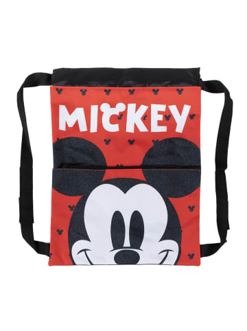 Disney Mickey Mouse Turnbeutel Sport in Rot