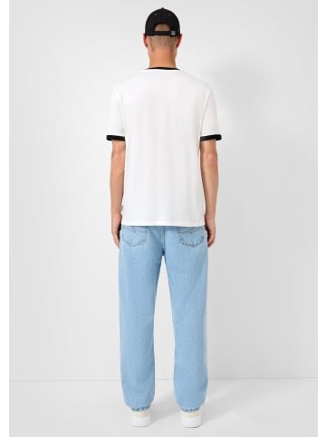 QS T-Shirt in 02D0_creme