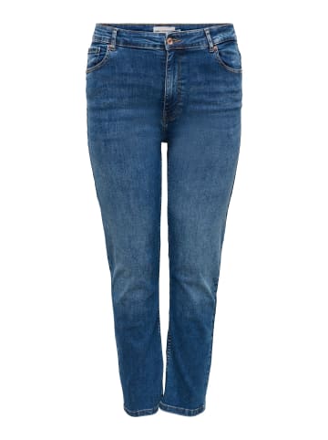 ONLY Carmakoma Slim Fit Jeans in Medium Blue Denim