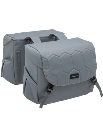 New Looxs Doppelpacktasche Mondi Joy Double Quilted in grau