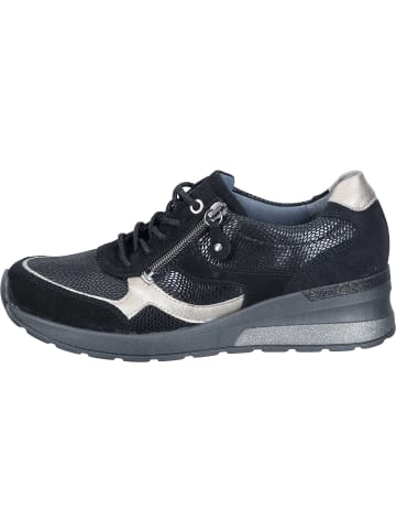 WALDLÄUFER Schnürschuhe in schwarz/bronce/schwarz