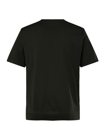 Men Plus Kurzarm T-Shirt in anthrazit